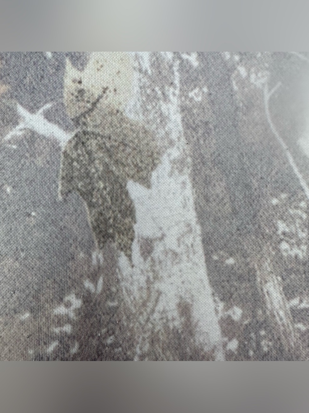 Camouflage Hoodie Pullover Sweatshirt Mens XXL Pastel Light Multi Leaf Tree Camo - Picture 10 of 14